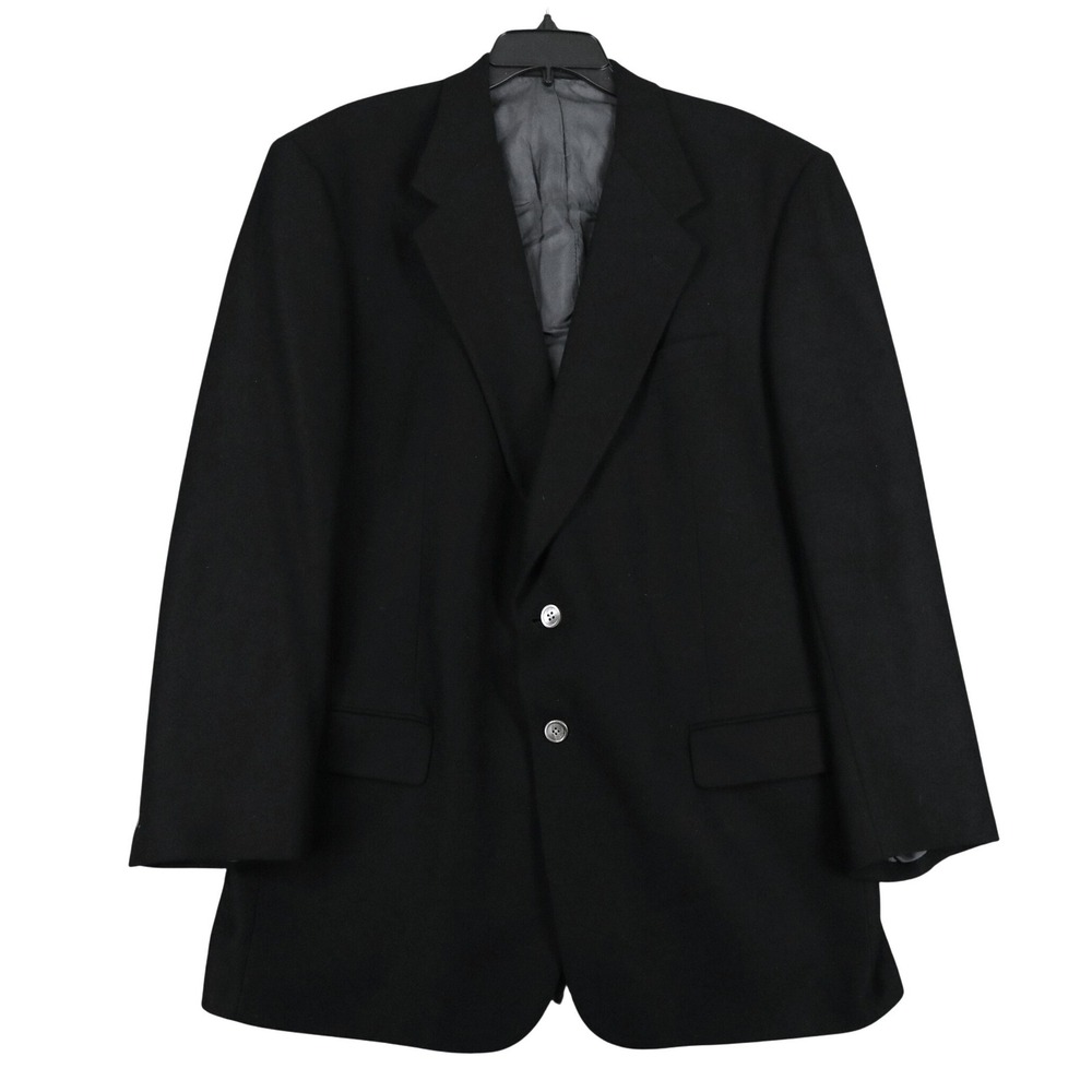 Alan Lebow Cashmere Blazer Mens 46 Long Pure Mongolian Cashmere Sport Coat